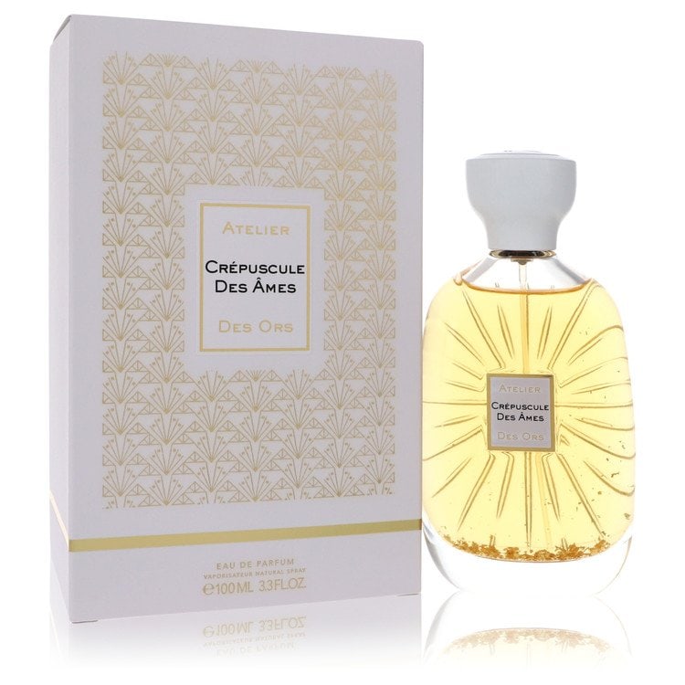 Crepuscule Des Ames by Atelier Des Ors Eau De Parfum Spray (Unisex) 3.3 oz: Crepuscule Des Ames by Atelier Des Ors Eau De Parfum Spray (Unisex) 3.3 oz Crepuscule Des Ames by Atelier Des Ors Eau De Parfum Spray offers a unique blend of warm, smoky, and softly spicy aromas. The