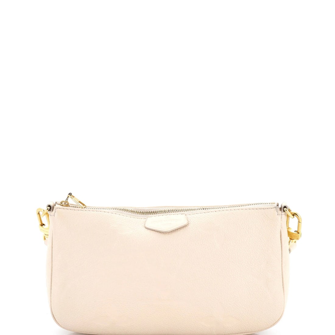 Louis Vuitton Monogram Pochette Giant Accessoires Multi Empreinte: Louis Vuitton Monogram Pochette Giant Accessoires Multi Empreinte The Louis Vuitton Monogram Pochette Giant Accessoires Multi Empreinte boasts a neutral exterior with subtle wear, adding to its unders