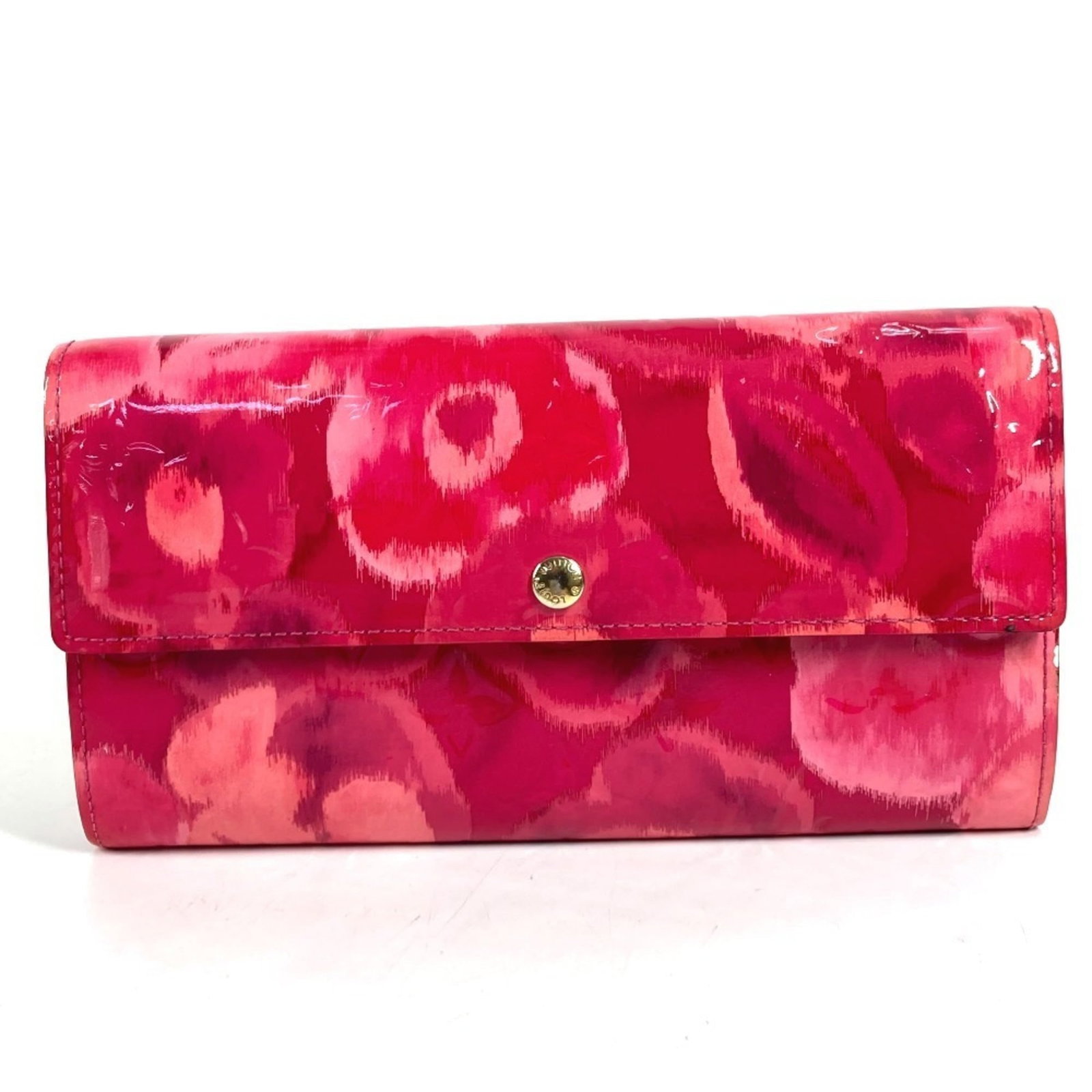 Louis Vuitton Long Bill Wallet (Bi-Fold): Louis Vuitton Long Bill Wallet (Bi-Fold) The Louis Vuitton Long Bill Wallet (Bi-Fold) boasts sleek, modern design with its signature Galle and Pink color combinations. Made from high-quality materials