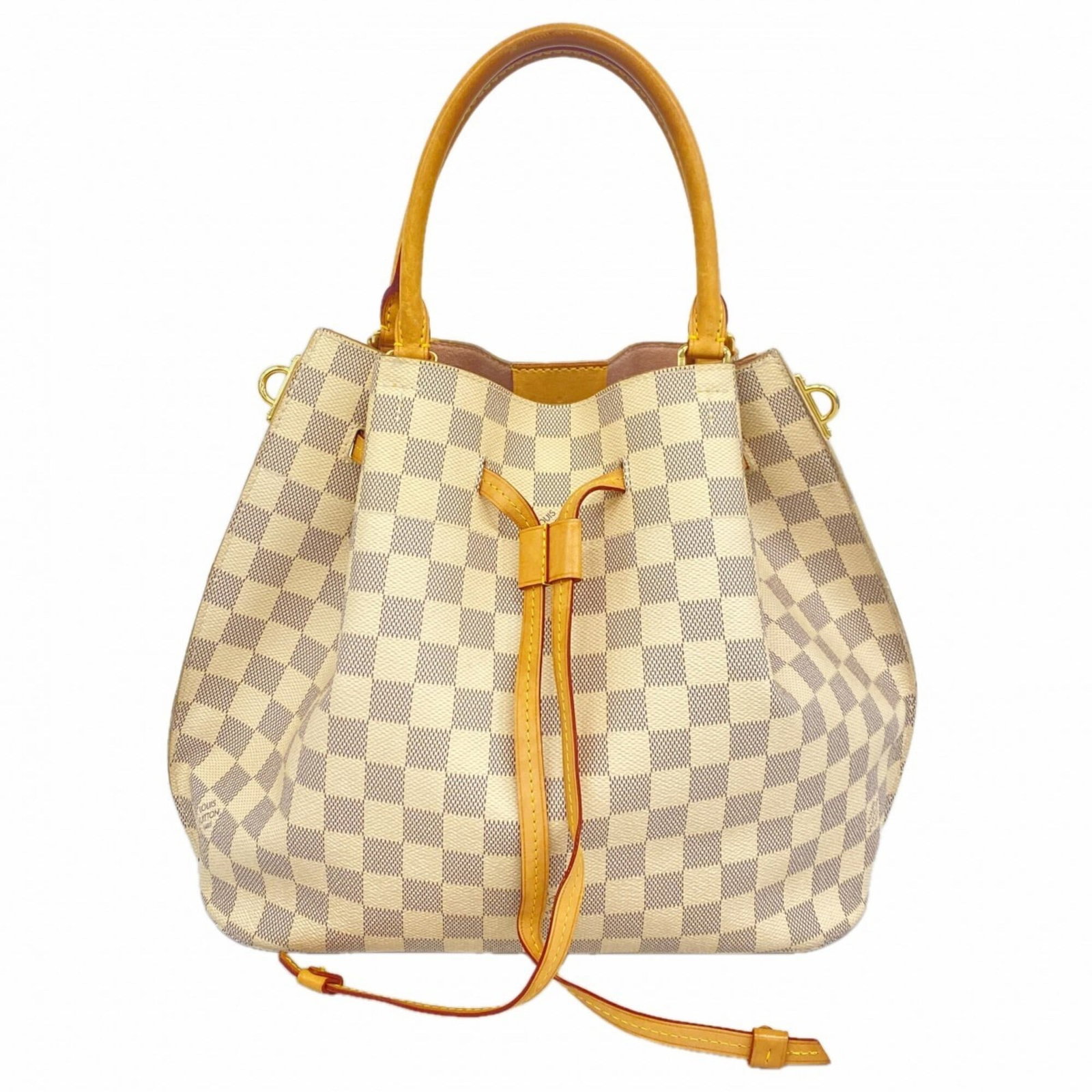 Louis Vuitton Tote Bag: Louis Vuitton Tote Bag White Louis Vuitton Tote Bag, measuring 27.5cm x 30.5cm x 11.5cm, offers a classic and spacious design with clean lines and a timeless aesthetic. The bag's white color provides 