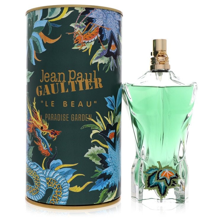 Jean Paul Gaultier Le Beau Paradise Garden by Jean Paul Gaultier Eau De Parfum Spray 4.2 oz: Jean Paul Gaultier Le Beau Paradise Garden by Jean Paul Gaultier Eau De Parfum Spray 4.2 oz Jean Paul Gaultier Le Beau Paradise Garden Eau De Parfum Spray is a men's cologne available in a 4.2 oz