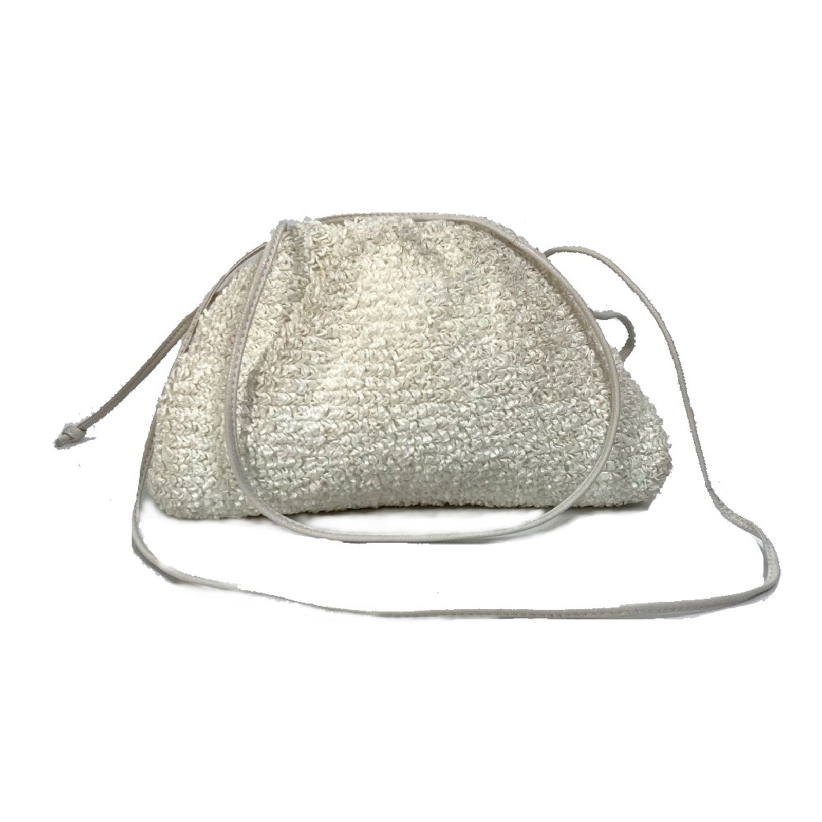Shoulder Bag By Bottega Veneta: Shoulder Bag By Bottega Veneta White Bottega Veneta Shoulder Bag. Measuring 22cm wide, 13cm tall, and 4cm deep, this stylish shoulder bag features a sleek design with clean lines. Made from high-quali