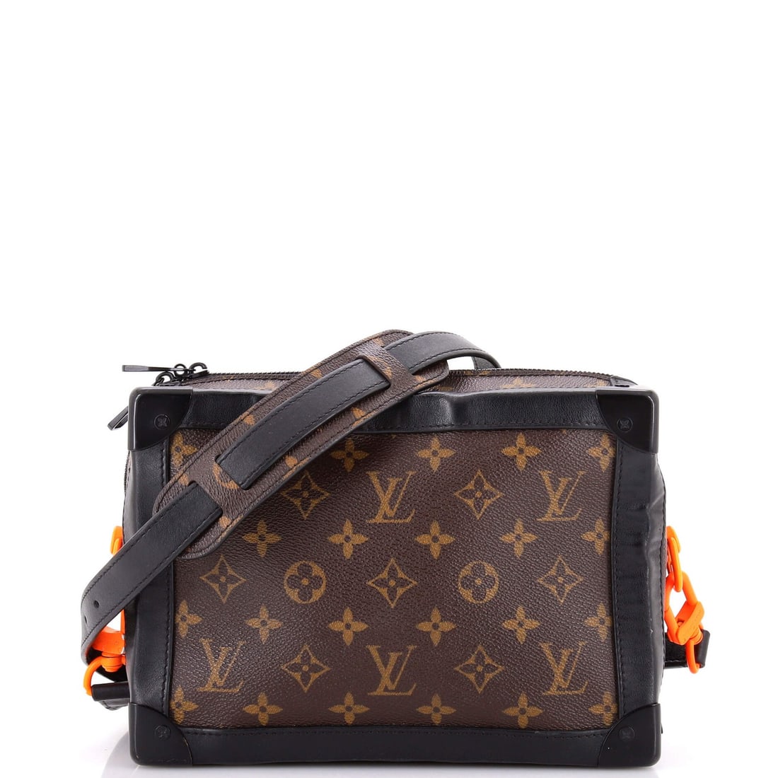 Louis Vuitton Solar Ray Soft Trunk Bag Monogram Canvas: Louis Vuitton Solar Ray Soft Trunk Bag Monogram Canvas Brown Louis Vuitton Solar Ray Soft Trunk Bag with Monogram Canvas exterior, featuring a cross body design and adjustable strap drop. This bag mea