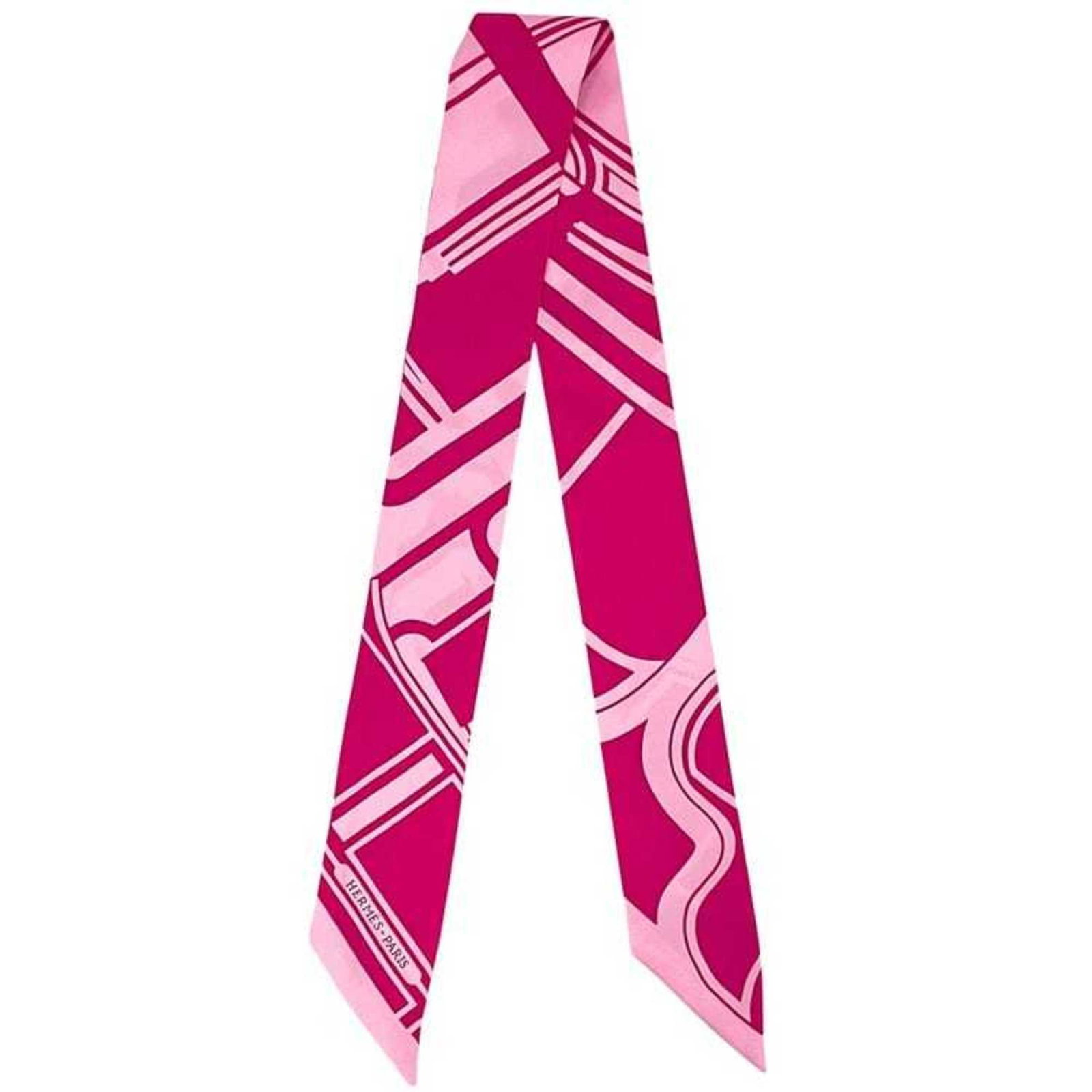 Hermes Silk 100% Scarf: Hermes Silk 100% Scarf Silk scarf from renowned French luxury brand Hermes, crafted with 100% silk material and available in a soft pink hue. Measuring 5cm x 86cm, it comes presented in a box for stor