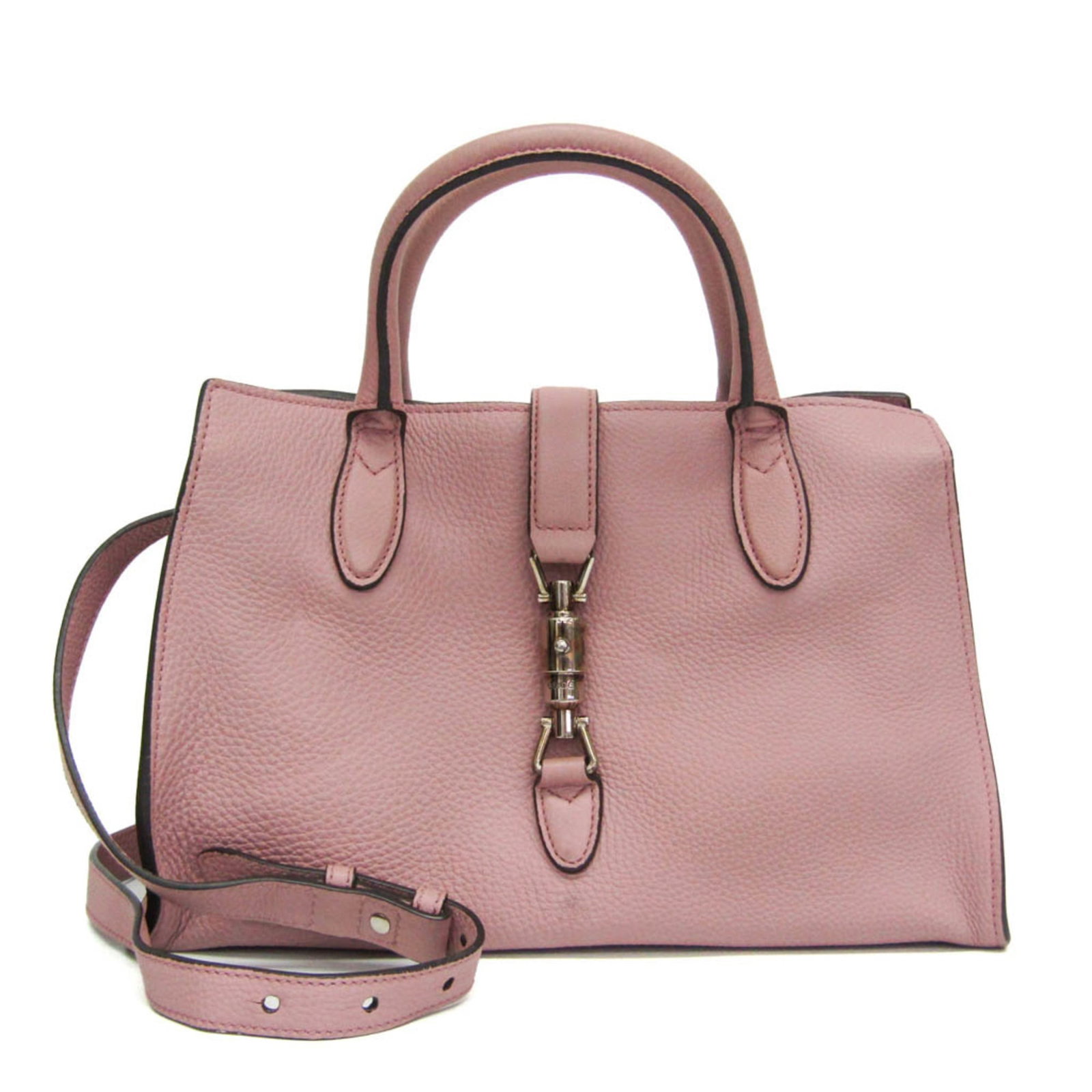 Handbag Leather Gucci Bag Shoulder: Handbag Leather Gucci Bag Shoulder Dusty pink leather Gucci bag with a zipper pocket, designed for everyday use. This shoulder bag features a classic Jackie model with a total weight of 950g and a ser