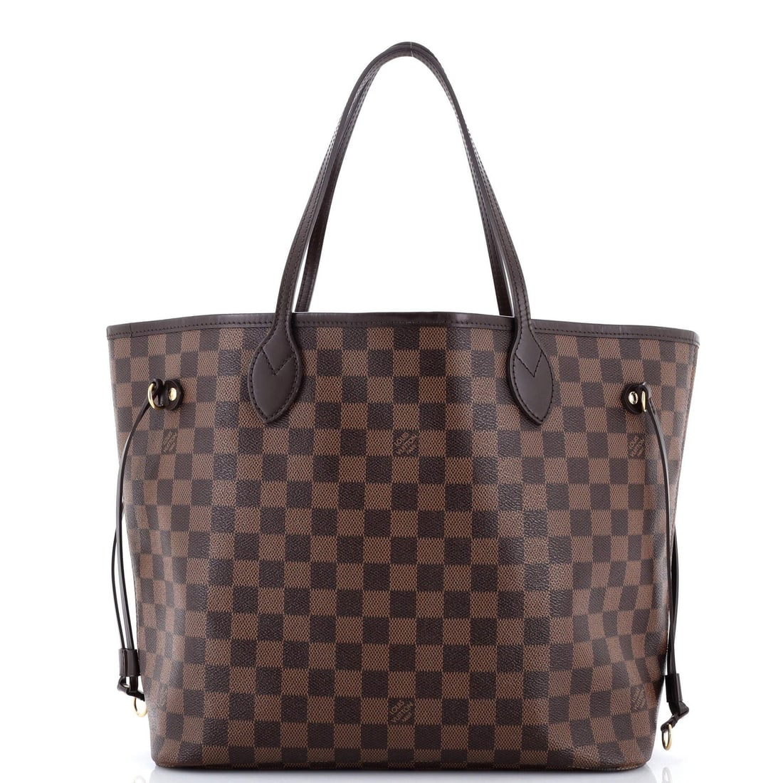 Damier MM Vuitton Louis Neverfull Tote (1 of 7)