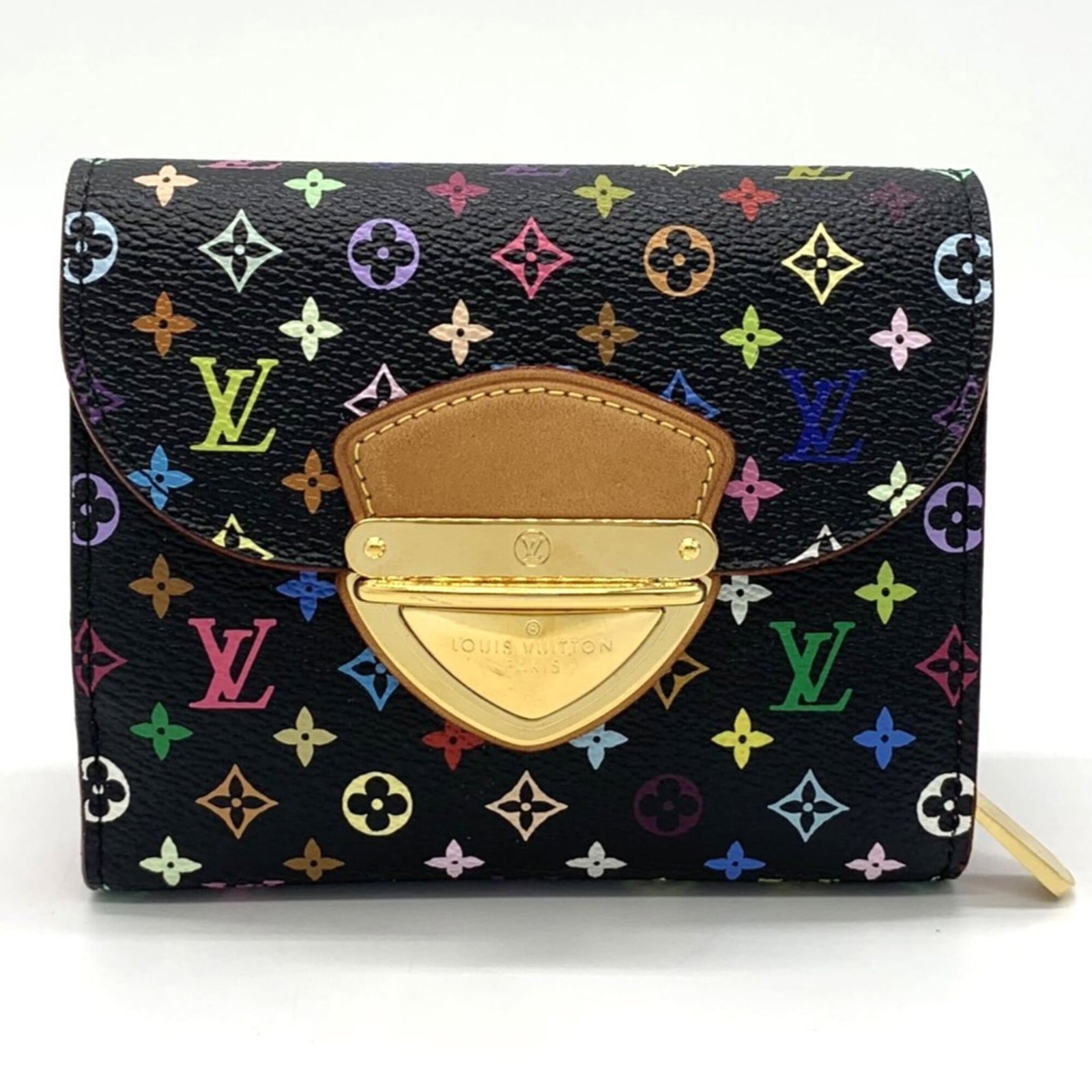 Monogram Wallet Tri Fold Louis Vuitton: Monogram Wallet Tri Fold Louis Vuitton Monogram Wallet Tri Fold Louis Vuitton - A stylish and functional accessory, this tri-fold wallet features the iconic Monogram Multicolore design from Louis Vuit