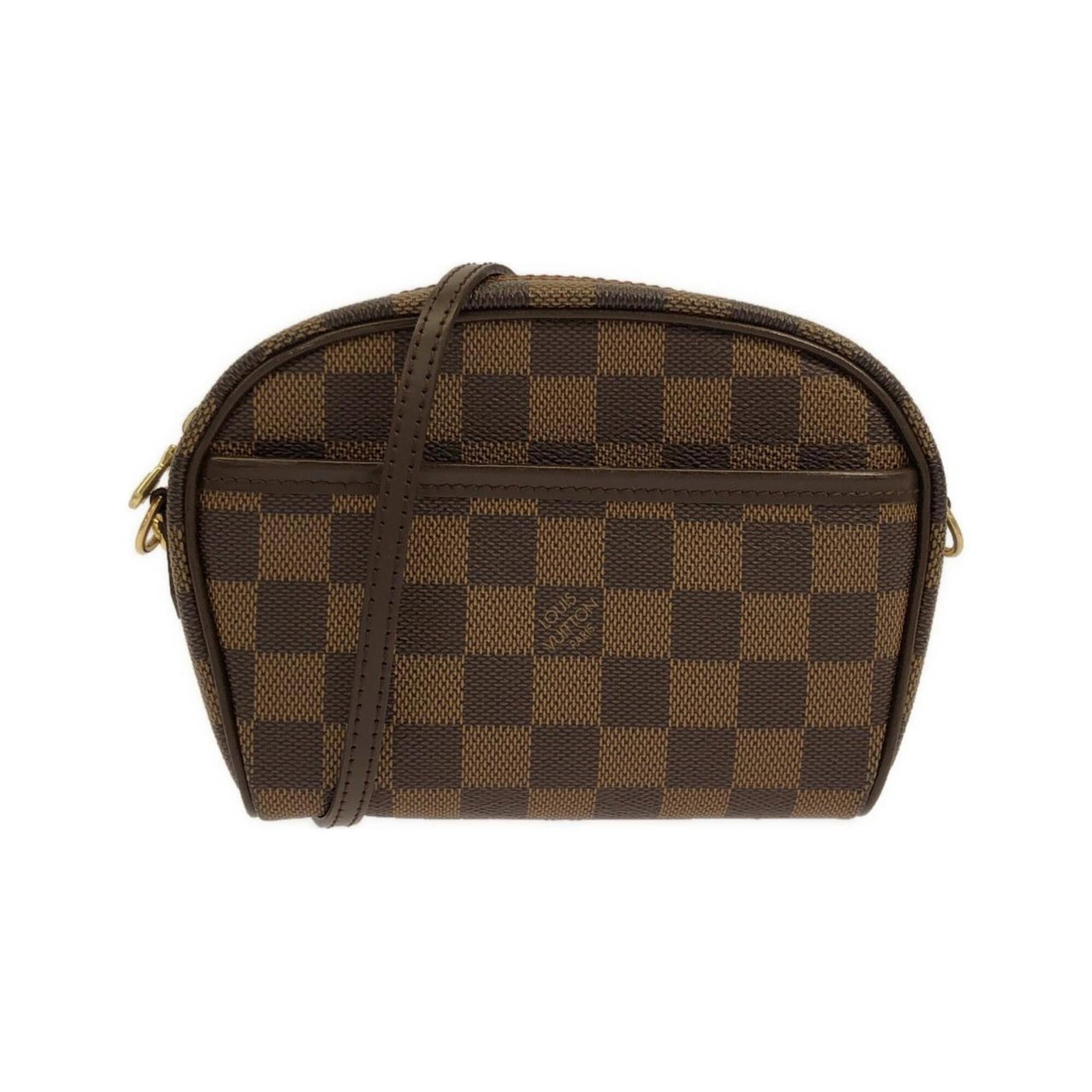 Louis Vuitton Pochette Shoulder Bag Coated Canvas: Louis Vuitton Pochette Shoulder Bag Coated Canvas Coated canvas construction provides durability and style to the Louis Vuitton Pochette Shoulder Bag. Measuring 14cm x 19cm x 3.5cm, this shoulder bag 