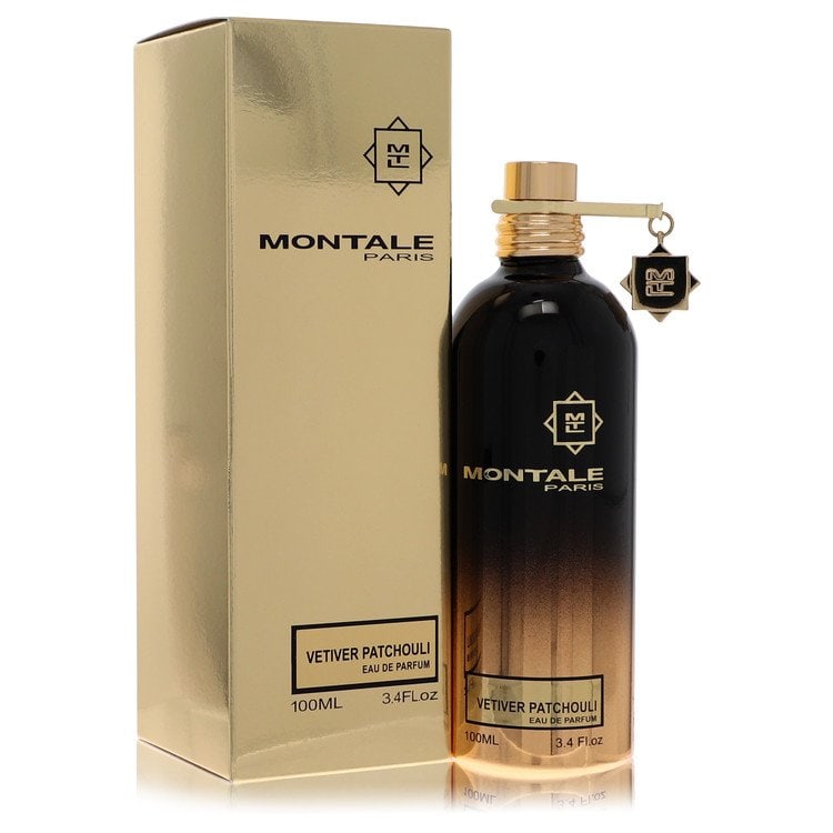 Montale Vetiver Patchouli by Montale Eau De Parfum Spray (Unisex) 3.4 oz: Montale Vetiver Patchouli by Montale Eau De Parfum Spray (Unisex) 3.4 oz Montale Vetiver Patchouli by Montale Eau De Parfum Spray (Unisex) 3.4 oz - A versatile fragrance with a sweet and spicy opening
