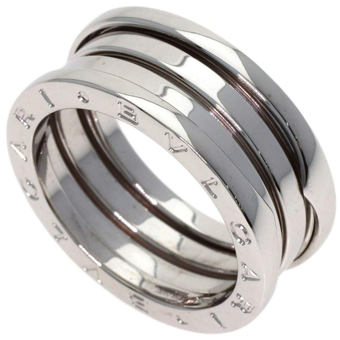 Bvlgari B.Zero1 3 Bands #56 Ring K18 White Gold: Bvlgari B.Zero1 3 Bands #56 Ring K18 White Gold Item Specifics: Brand: BVLGARI Style: Ring Material: K18 White Gold Color: Silver Metal: Gold Ring Size: 7.75(US) Main Stone: No stone Type: Ring Exteri
