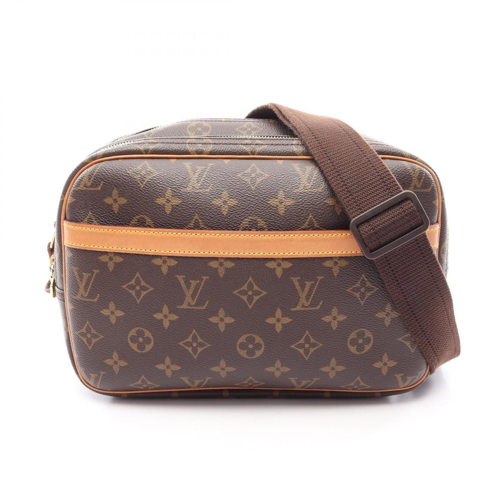 Coated Leather Canvas Handbag Shoulder Louis Vuitton: Coated Leather Canvas Handbag Shoulder Louis Vuitton Coated leather canvas and genuine leather come together in this stylish shoulder bag from Louis Vuitton, featuring the iconic monogram pattern. The