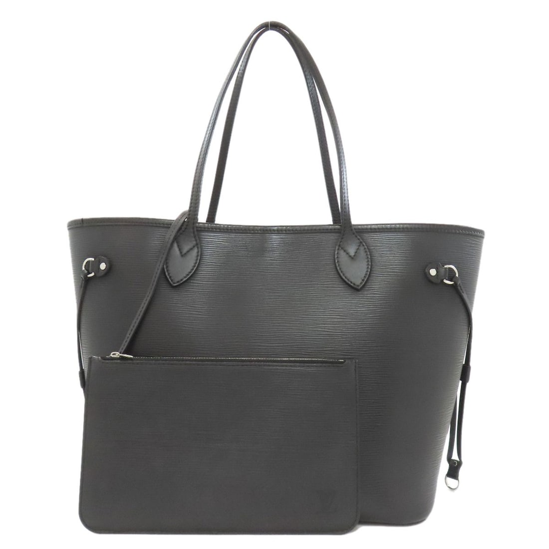 Louis Vuitton M40932 Neverfull Mm Tote Bag Epi Leather: Louis Vuitton M40932 Neverfull Mm Tote Bag Epi Leather Black Epi Leather Louis Vuitton M40932 Neverfull Mm Tote Bag. Made from high-quality Epi leather, this classic tote bag features a timeless desig
