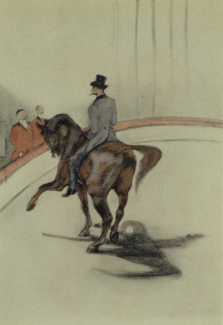 Henri de Toulouse-Lautrec, Haute cole, The Circus by Toulouse-Lautrec, Lithograph: Henri de Toulouse-Lautrec, Haute cole, The Circus by Toulouse-Lautrec, Lithograph Item Specifics: Paper Size: 12.125 x 9.25 inches. Excellent condition. Notes: From the album, The Circus by