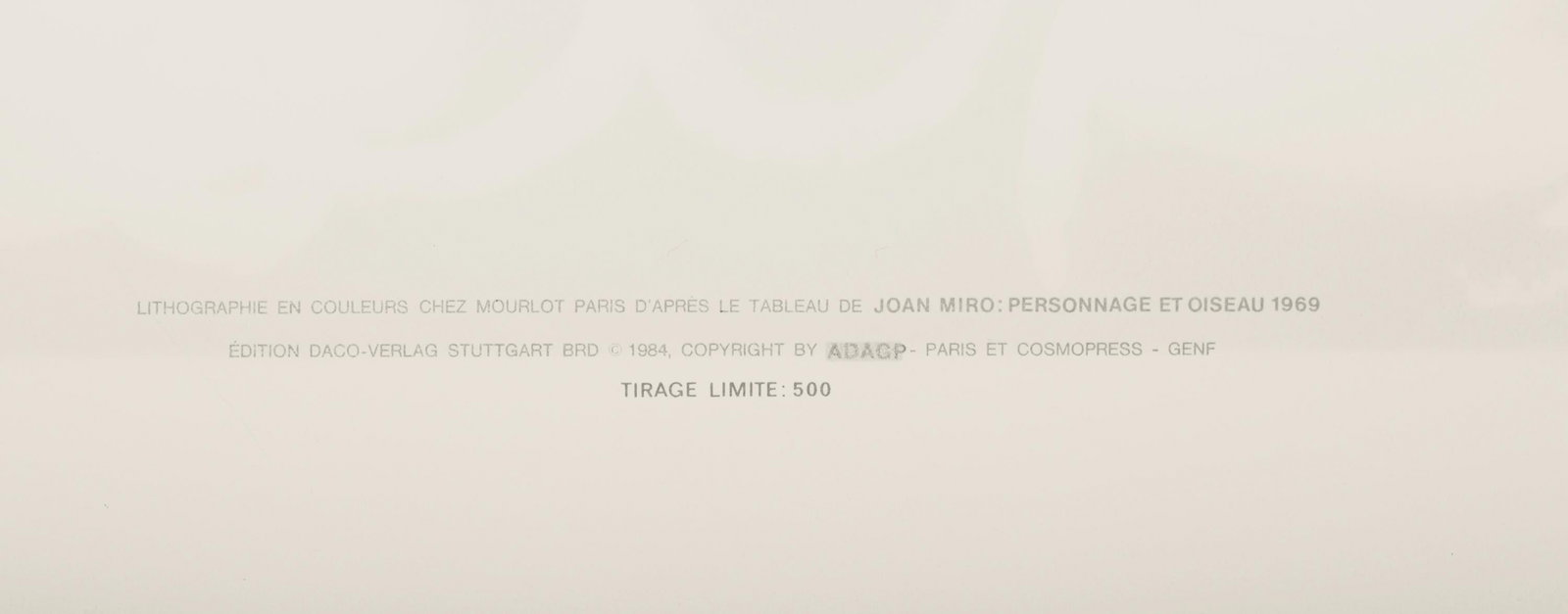 Mir Joan Composition Lithograph - 5