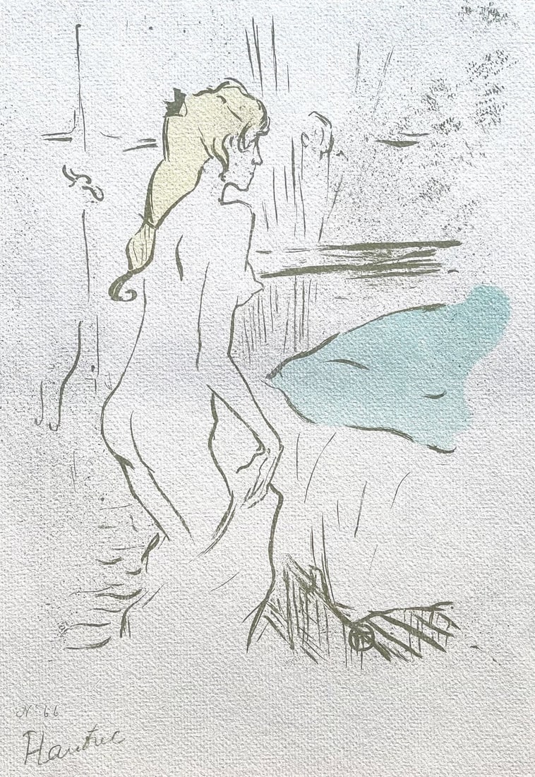 Henri de Toulouse-Lautrec, tude de femme, TLautrec, Philadelphia Museum of Art, Lithograph: Henri de Toulouse-Lautrec, tude de femme, TLautrec, Philadelphia Museum of Art, Lithograph Item Specifics: Paper Size: 17 x 13 inches. Excellent condition. Notes: From the folio, TLautrec, A Portfolio