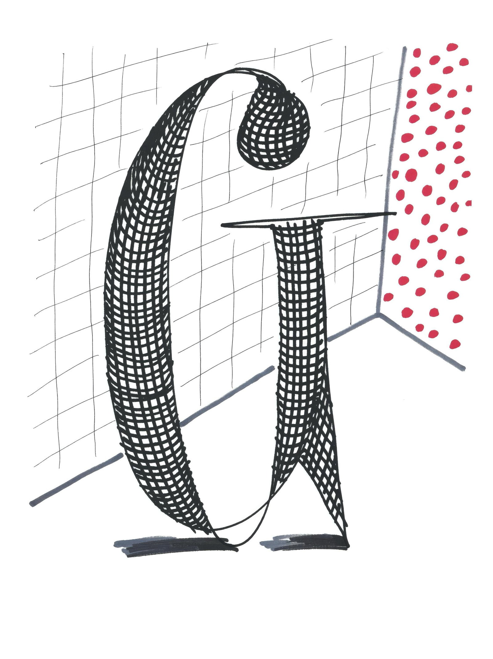 David Hockney, Letter G, from Hockney's Alphabet, Lithograph, 1991: David Hockney, Letter G, from Hockney's Alphabet, Lithograph, 1991 Item Specifics: This exquisite lithograph by David Hockney (born 1937), titled Letter G, from the folio Hockney's Alphabet, Drawings 