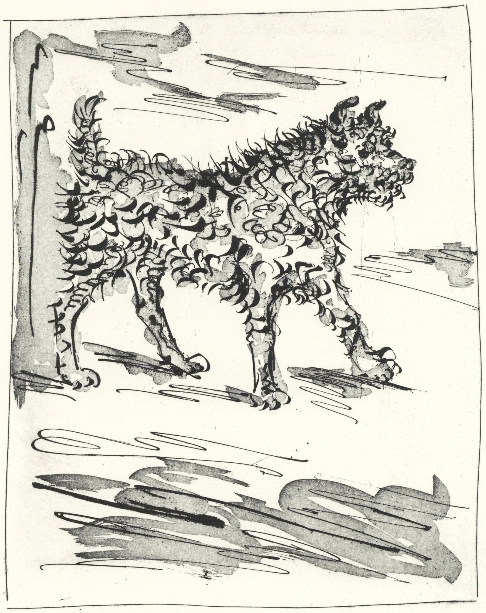 Pablo Picasso, Le Chien (The Dog) (Orozco p.82), Histoire naturelle, Lithograph: Pablo Picasso, Le Chien (The Dog) (Orozco p.82), Histoire naturelle, Lithograph Item Specifics: Paper Size: 12.99 x 9.84 inches. Catalogue raisonn reference: Orozco, Miguel. The Orozco Collection of A