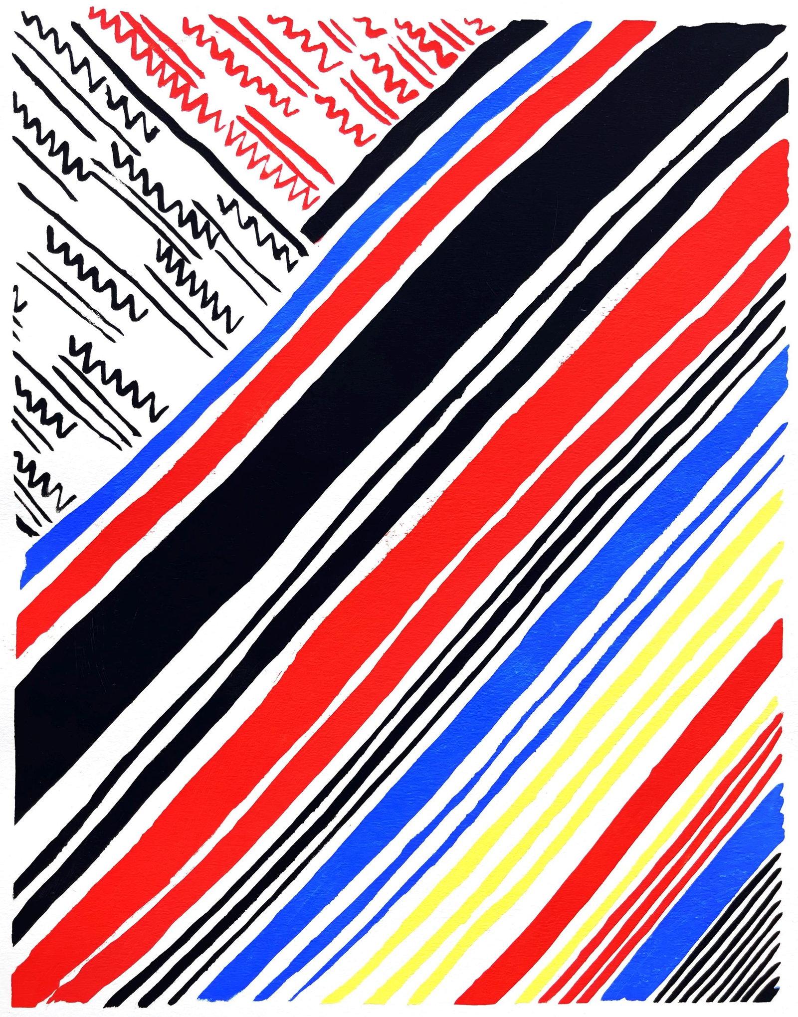 Sonia Delaunay, Plate No. 11, from Compositions, Colors, Ideas, Sonia Delaunay, Lithograph and (1 of 6)
