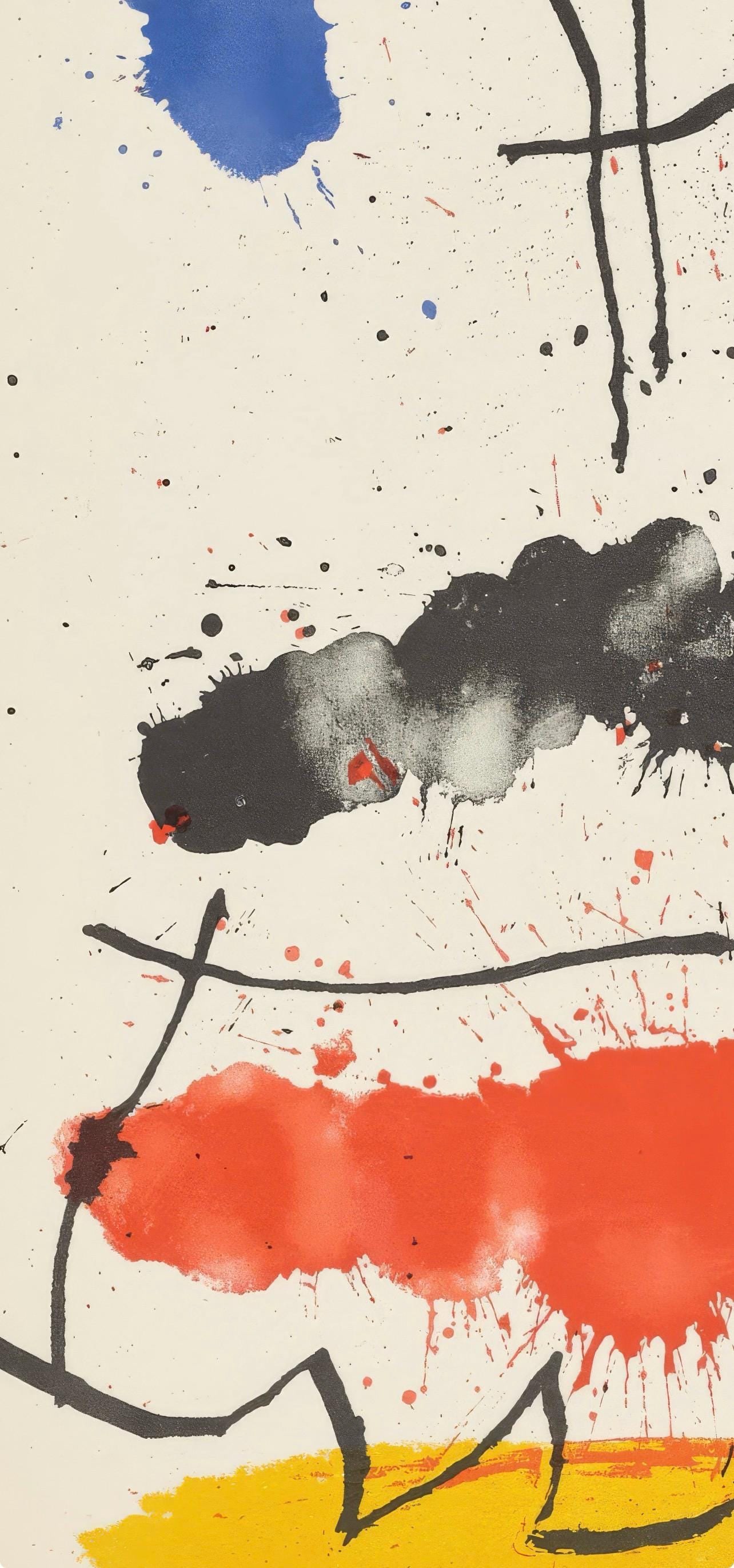 Recent Unpublished Work by Joan Miro Lithograph 1964 - 3