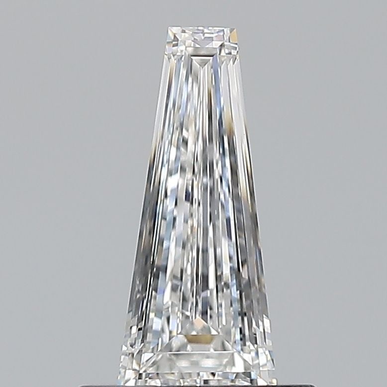 GIA Tapered Baguette 0.5ct E VVS2 - Loose Natural Diamond: GIA Tapered Baguette 0.5ct E VVS2 - Loose Natural Diamond GIA certified, this loose natural diamond features exceptional clarity and color, with a VVS2 grade and E color. Its EX polish and symmetry