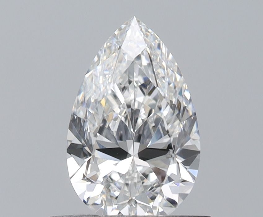 GIA Pear 0.61ct F VVS2 - Loose Natural Diamond: GIA Pear 0.61ct F VVS2 - Loose Natural Diamond GIA-certified, this loose natural diamond boasts exceptional clarity with a VVS2 grade. Its F color and VG polish showcase its luster, while its symmetri