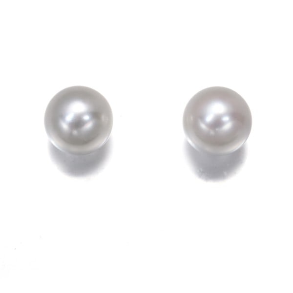 Mikimoto Earrings Akoya Pearl 6.0Mm Solitaire 18K 750 White Gold: Mikimoto Earrings Akoya Pearl 6.0Mm Solitaire 18K 750 White Gold Stunning Mikimoto earrings featuring a high-quality Akoya pearl, carefully crafted in 18k white gold. The approximately 6.0mm pearl is 