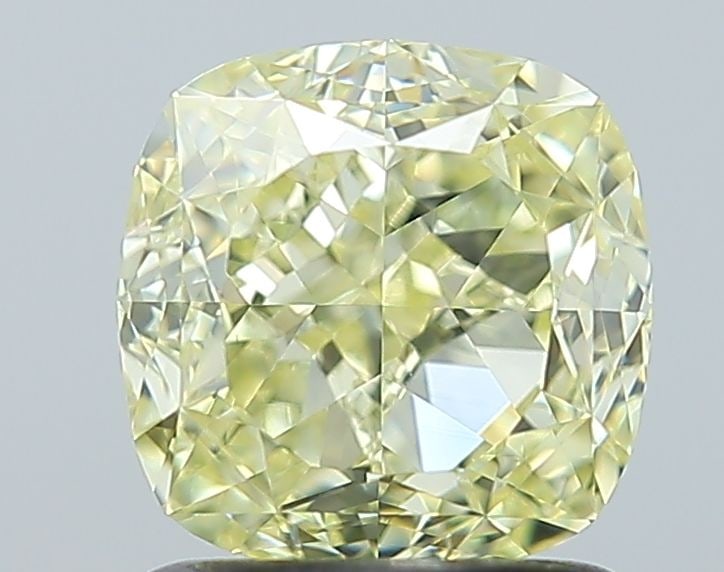 GIA Cushion Modified 1.7ct Fancy Yellow VVS2 - Loose Natural Diamond: GIA Cushion Modified 1.7ct Fancy Yellow VVS2 - Loose Natural Diamond GIA-certified, loose natural diamond with exceptional clarity and polish. This 1.7ct Fancy Yellow VVS2 gem boasts vibrant color and