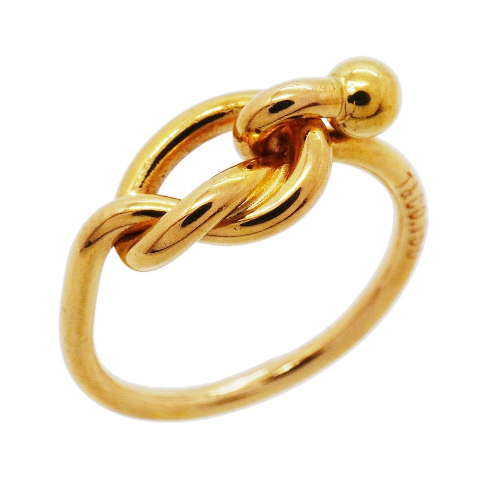 Yellow Gold 18K Tiffany Band Ring (1 of 6)