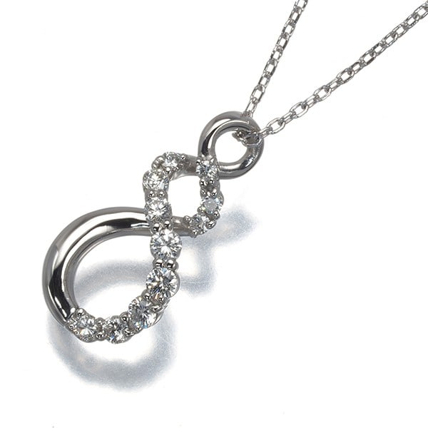 Vendome Necklace Diamond 0.24Ct 950 850 Platinum: Vendome Necklace Diamond 0.24Ct 950 850 Platinum 950 platinum pendant featuring a natural diamond, weighing 0.24ct, set in an elegant necklace design with adjustable length for a customizable fit.