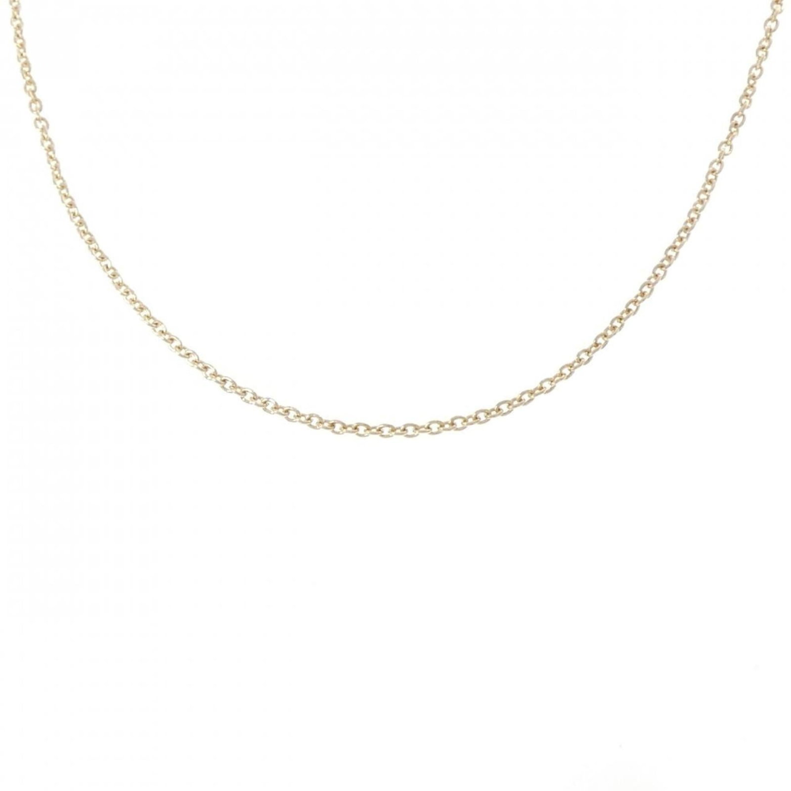 Hermes 750Yg Necklace: Hermes 750Yg Necklace Yellow gold (18K) craftsmanship shines in this Hermes 750Yg Necklace, featuring a sleek design with a 40 cm / 15.74'' circumference and a width of 1.8mm / 0.07''. The necklace's 