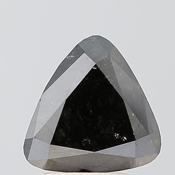 Trilliant 1.77ct Black VVS2 - Loose Natural Diamond: Trilliant 1.77ct Black VVS2 - Loose Natural Diamond Trilliant features a stunning 1.77ct black diamond with exceptional clarity, polish, and symmetry, showcasing its natural beauty in the VVS2 cut.