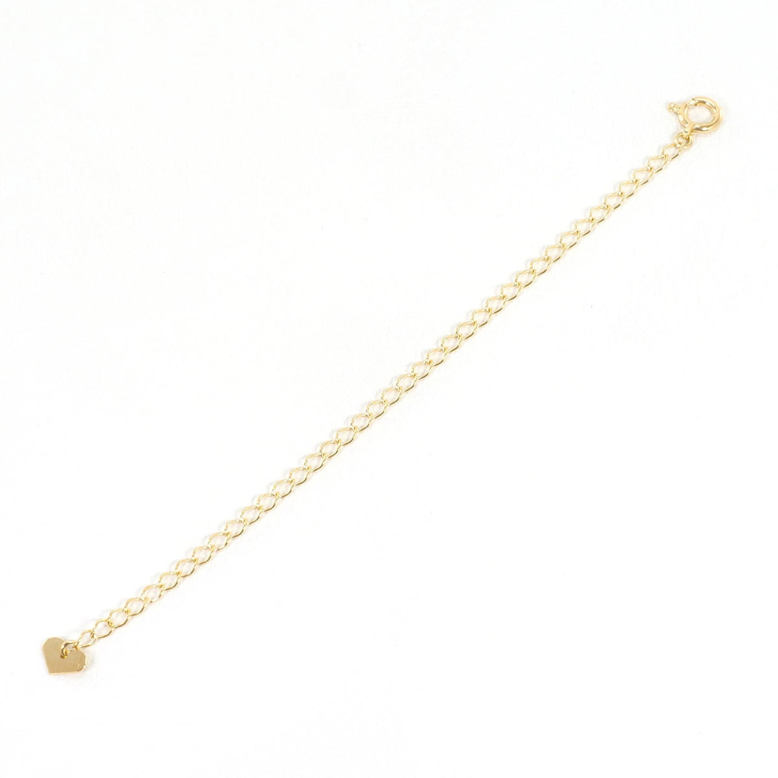 18K (18-Karat) Yellow Gold (Yg) Adjustable Chain Total Weight 0.6G 10Cm Like New Condition.: 18K (18-Karat) Yellow Gold (Yg) Adjustable Chain Total Weight 0.6G 10Cm Like New Condition. 18K yellow gold adjustable chain in like new condition, featuring a total weight of 0.6g and a length of 10c