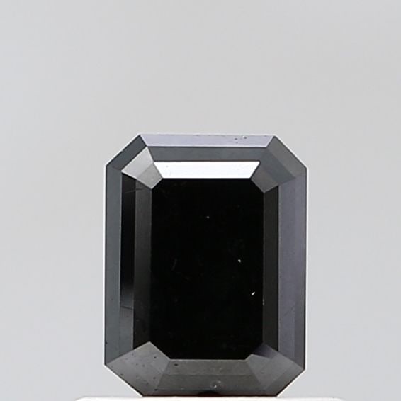 Emerald 0.74ct Black VVS2 - Loose Natural Diamond: Emerald 0.74ct Black VVS2 - Loose Natural Diamond The Emerald 0.74ct Black VVS2 - Loose Natural Diamond boasts exceptional clarity and polish, with an EX symmetry that showcases its natural beauty. Th