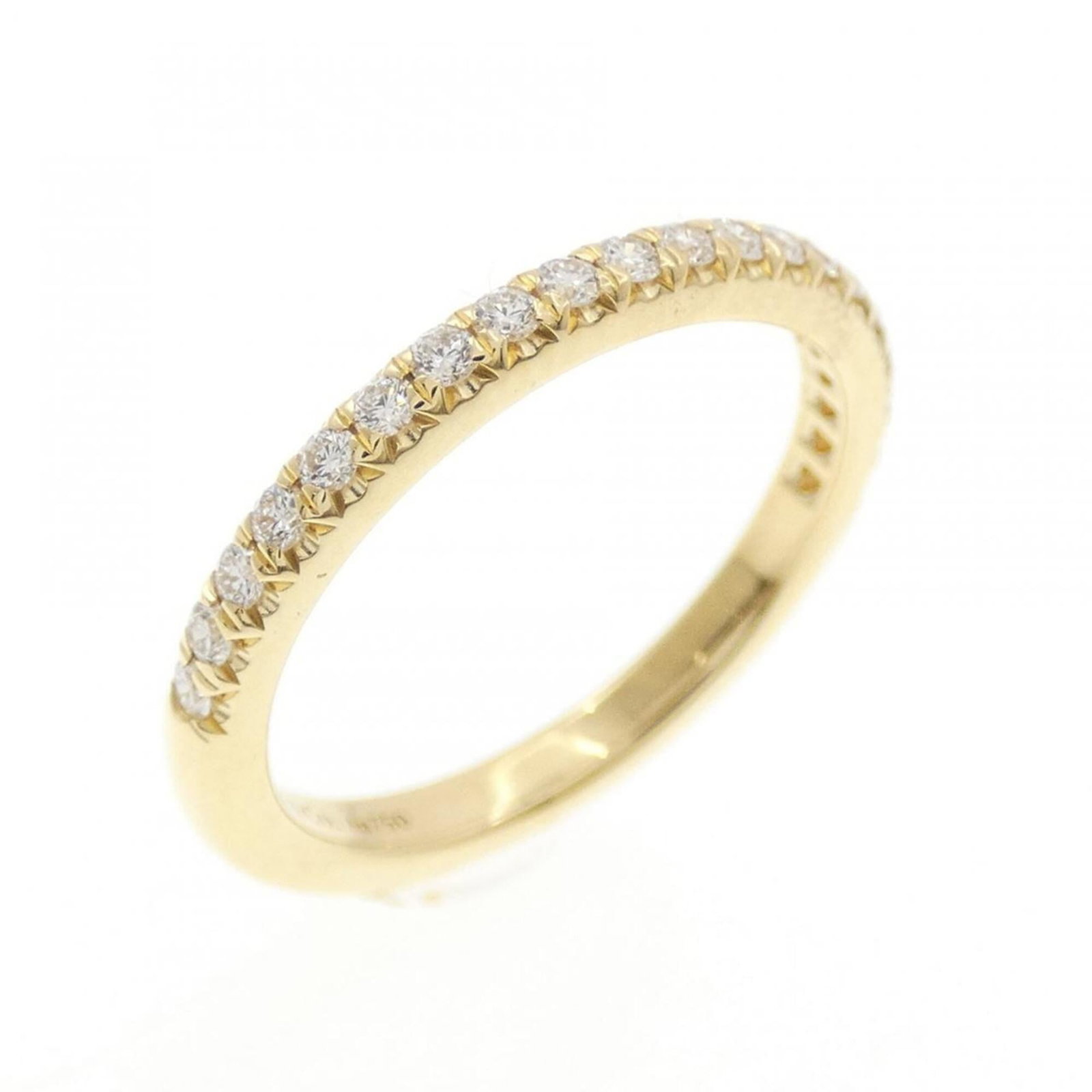 Yellow Gold 18K Tiffany Band Ring (1 of 5)