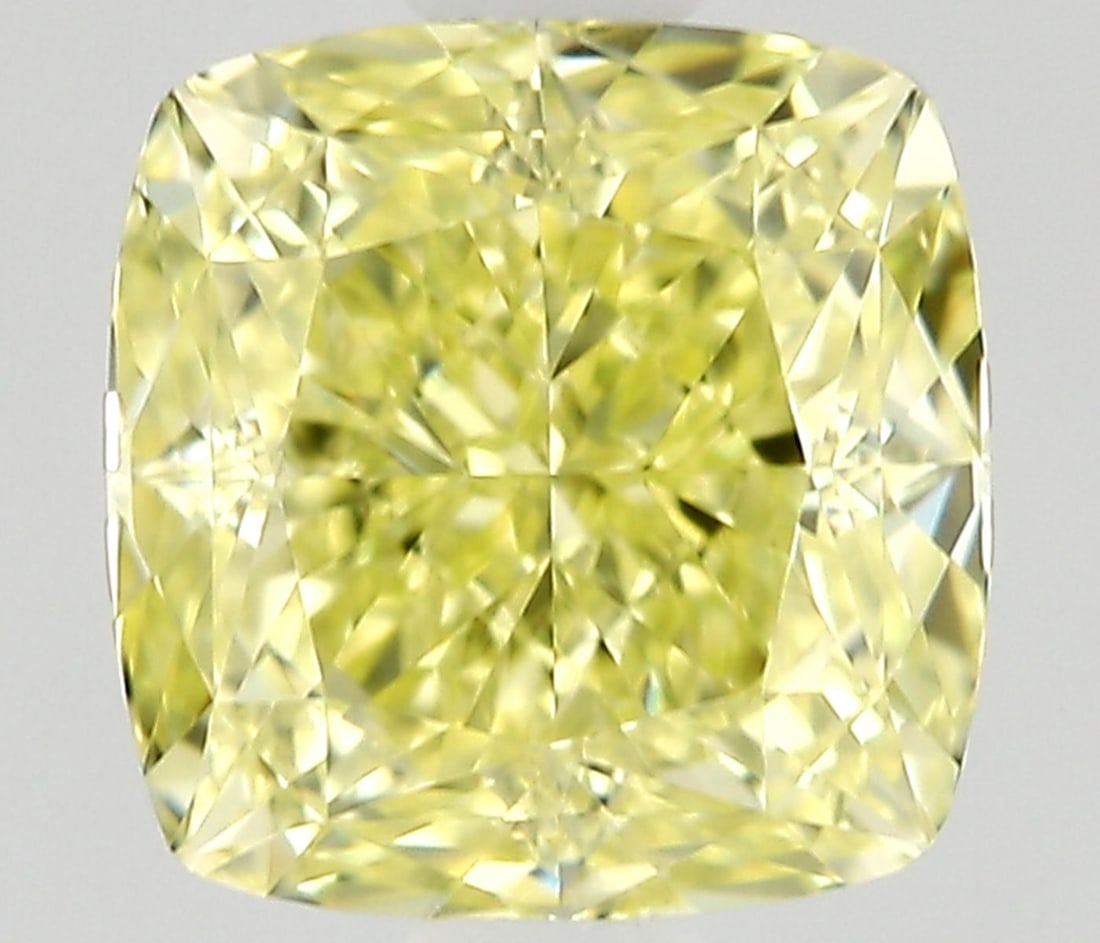 GIA Cushion Modified 0.77ct Fancy Yellow IF - Loose Natural Diamond: GIA Cushion Modified 0.77ct Fancy Yellow IF - Loose Natural Diamond 0.77ct Fancy Yellow IF - Loose Natural Diamond, certified by the Gemological Institute of America (GIA), boasts an exceptional clari