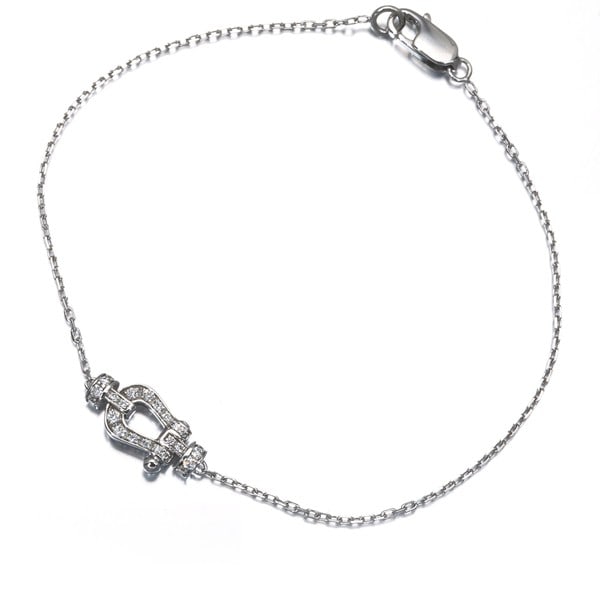 Diamond Force Bracelet 18k White Gold 10 Small (1 of 5)