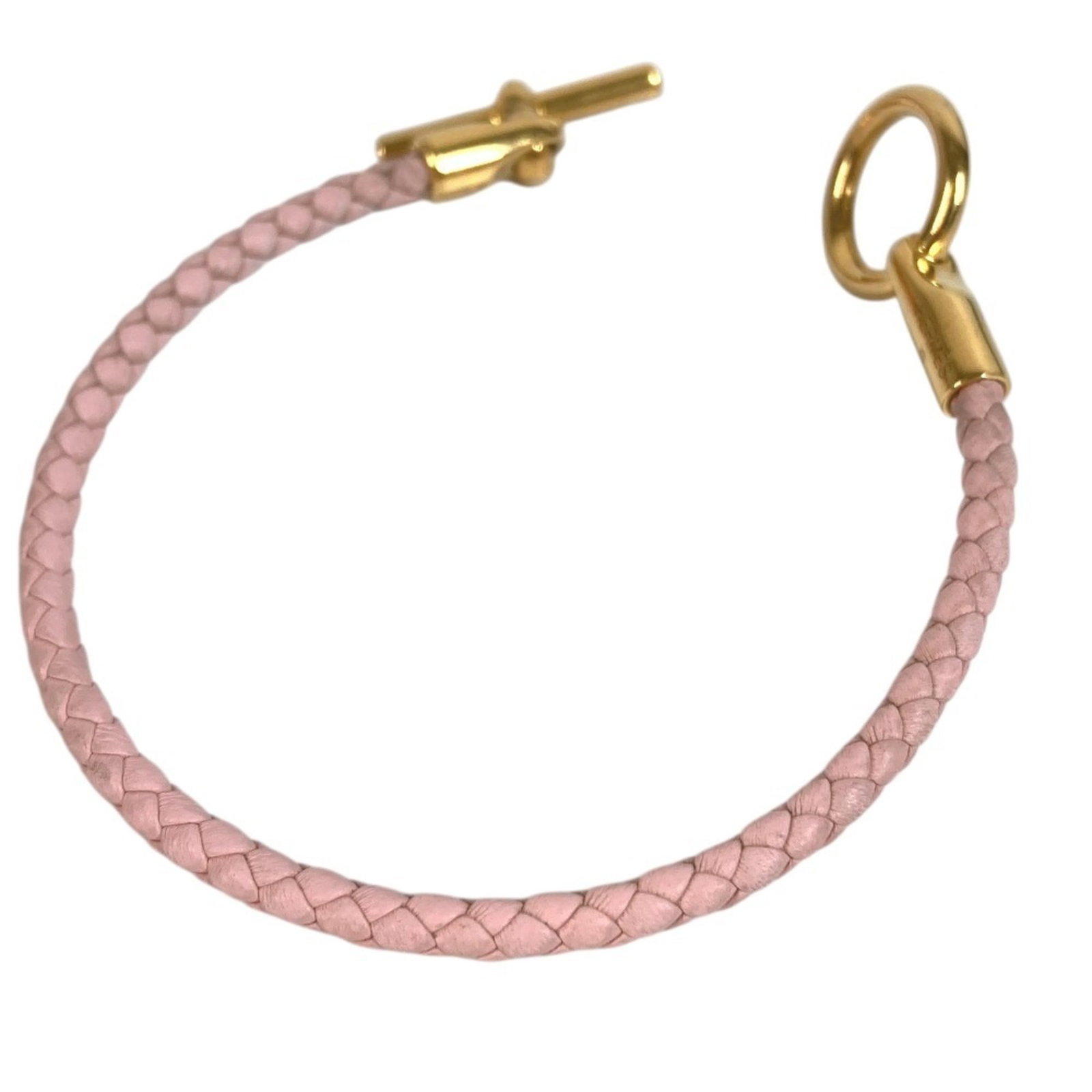 Hermes leather bangle - 4