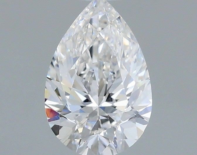 GIA Pear 0.4ct G VVS2 - Loose Natural Diamond: GIA Pear 0.4ct G VVS2 - Loose Natural Diamond GIA certified, this loose natural diamond boasts exceptional clarity with its VVS2 grade and vibrant color. Measuring 6.26L x 4.13W x 2.64H, it features