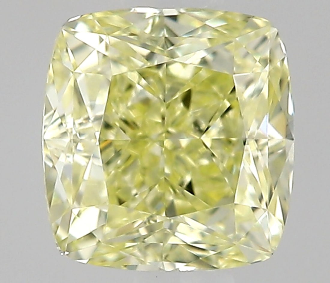 Cushion Modified 0.36ct Fancy Light Yellow IF - Loose Natural Diamond: Cushion Modified 0.36ct Fancy Light Yellow IF - Loose Natural Diamond The Cushion Modified 0.36ct Fancy Light Yellow IF - Loose Natural Diamond boasts exceptional clarity with an IF grade, indicating