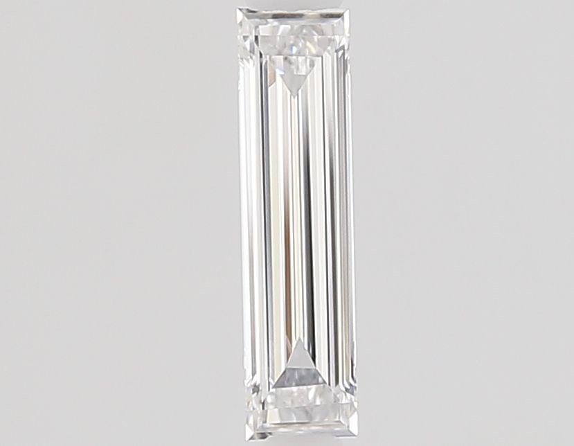 GIA Baguette 0.32ct D VVS1 - Loose Natural Diamond: GIA Baguette 0.32ct D VVS1 - Loose Natural Diamond GIA certified, this loose natural diamond boasts exceptional clarity and color. Measuring 0.32 carats, its D grade indicates a flawless appearance, w
