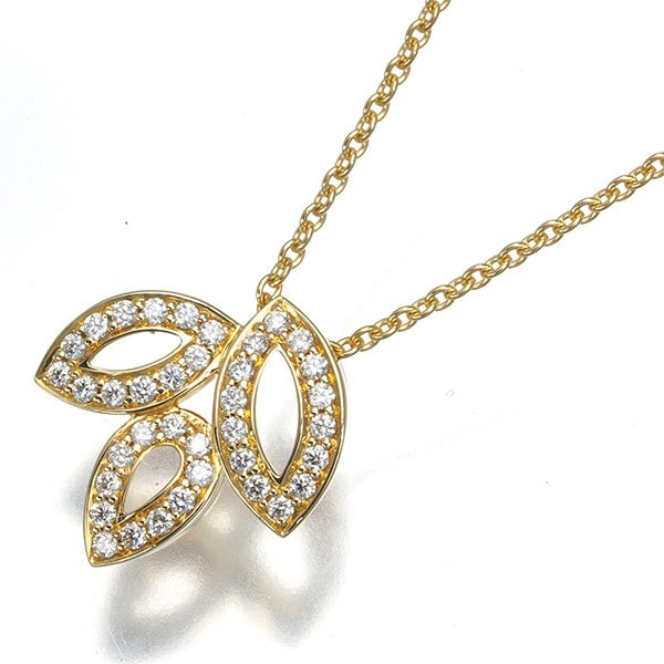 Winston Harry Necklace Diamond Cluster Mini 18K Gold Yellow Lily: Winston Harry Necklace Diamond Cluster Mini 18K Gold Yellow Lily 18K yellow gold necklace featuring a stunning diamond cluster pendant, set in a beautiful lily-inspired design. The 0.19ct natural diam