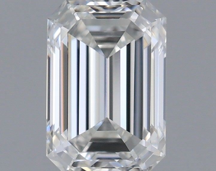 GIA Emerald 0.47ct H VVS2 - Loose Natural Diamond: GIA Emerald 0.47ct H VVS2 - Loose Natural Diamond GIA Emerald 0.47ct H VVS2 - Loose Natural DiamondThe GIA-certified, 0.47-carat emerald-cut diamond boasts exceptional clarity with a VVS2 grade and vi