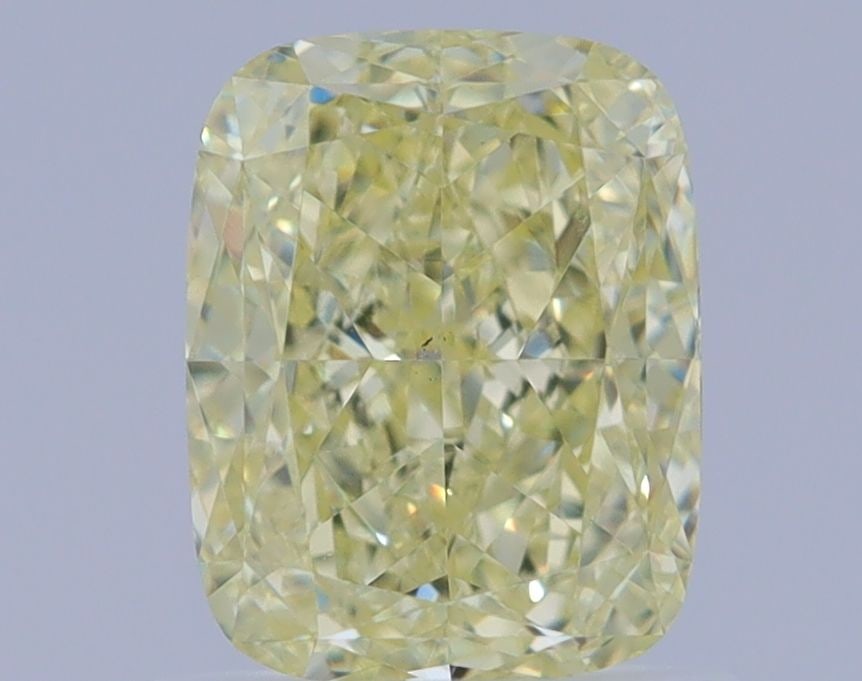 GIA Cushion Brilliant 1.21ct Fancy Light Yellow VVS2 - Loose Natural Diamond (1 of 1)