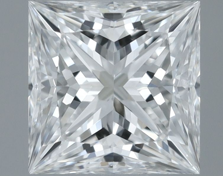 GIA Princess 0.42ct F VVS2 - Loose Natural Diamond: GIA Princess 0.42ct F VVS2 - Loose Natural Diamond The GIA Princess cut diamond boasts exceptional clarity with its VVS2 grade, showcasing minimal inclusions. Its F color and EX polish demonstrate a h