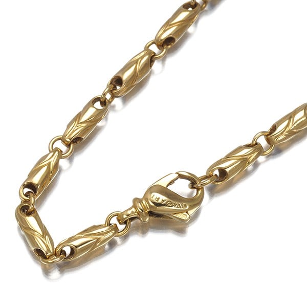 Bvlgari Chain Necklace Passodopio 40Cm 18K 750 Yellow Gold (1 of 3)