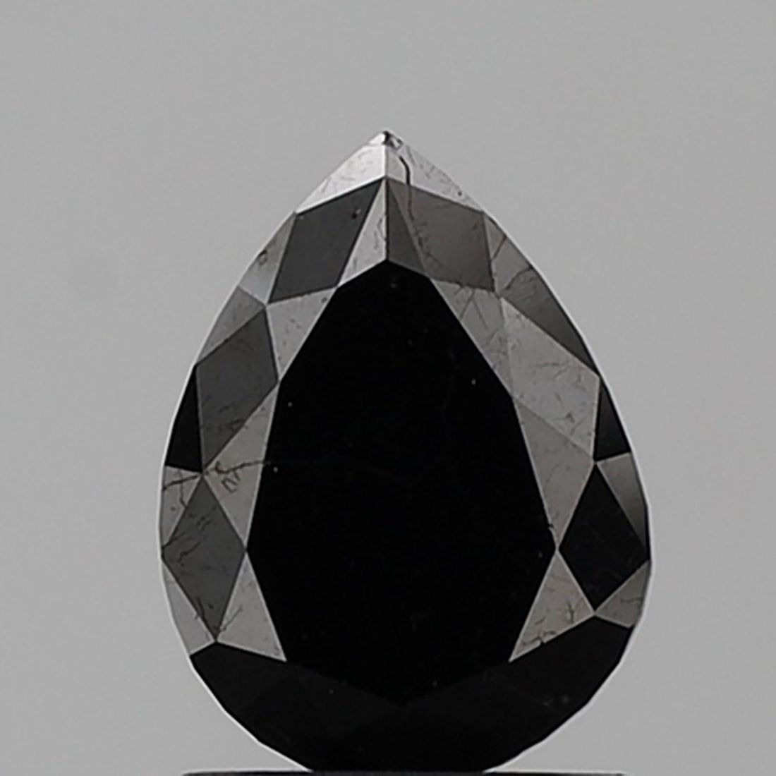 Pear 1.43ct Black VVS2 - Loose Natural Diamond: Pear 1.43ct Black VVS2 - Loose Natural Diamond 1.43ct Black VVS2 - Loose Natural Diamond, showcasing exceptional clarity and luster with an EX polish finish, making it a standout among its peers. Its 