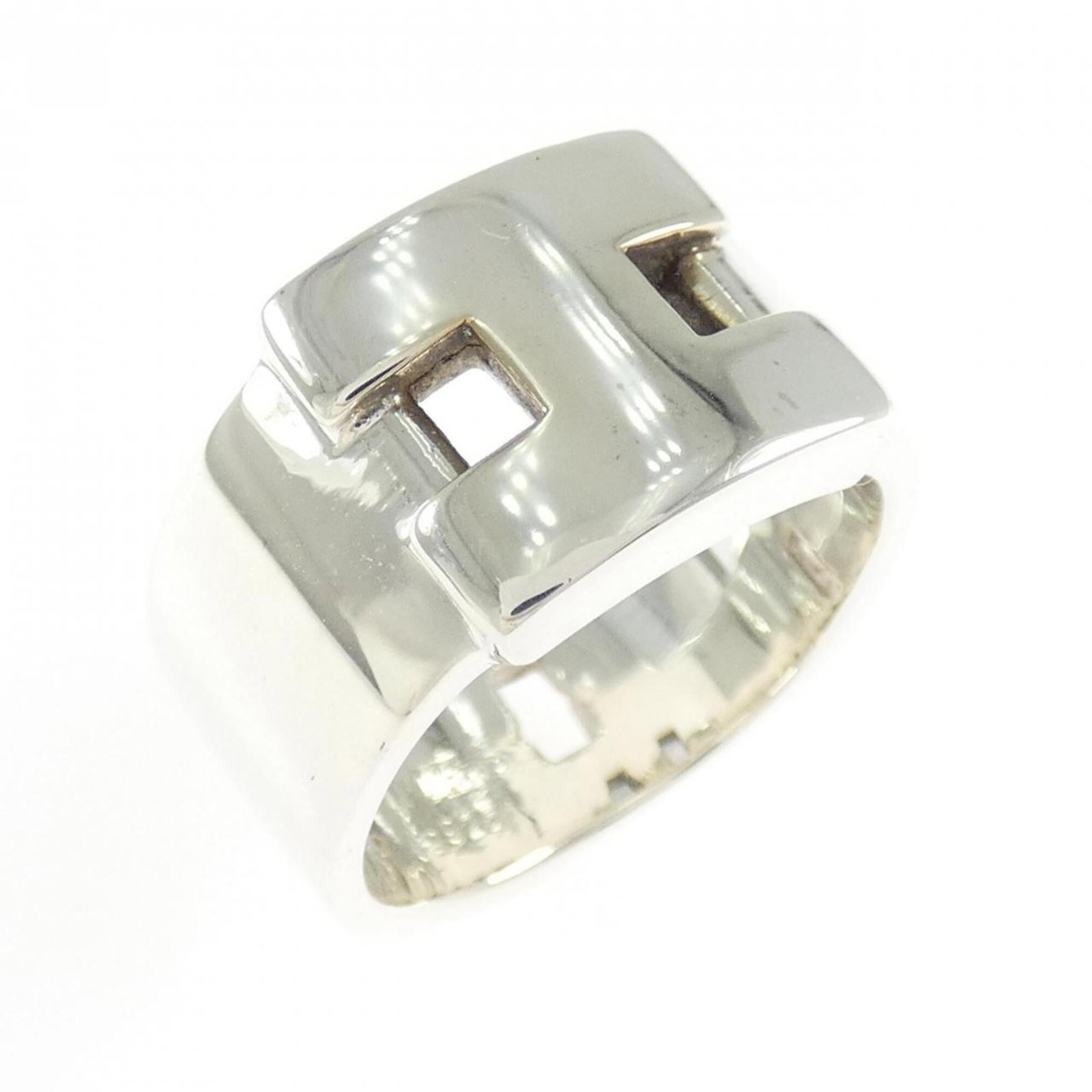 Ring of Silver Band by Hermes: Ring of Silver Band by Hermes Item Specifics: Brand: Hermes Type: Band ring Gender: Women Material: Silver 925 Brand Size: 52 US Size: 6.5 Product Disclaimer: Items may exhibit light wear, such as min