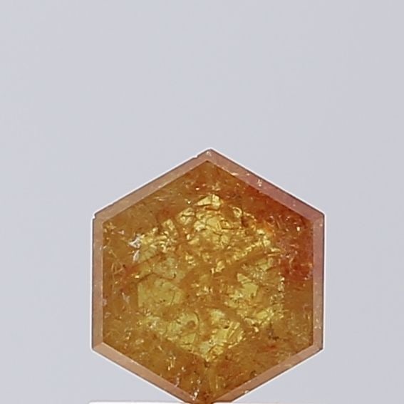 Hexagonal 0.66ct Salt And Pepper VVS2 - Loose Natural Diamond: Hexagonal 0.66ct Salt And Pepper VVS2 - Loose Natural Diamond The 0.66ct Salt And Pepper VVS2 diamond boasts exceptional clarity and polish, with EX symmetry and a high level of cut quality. This natu