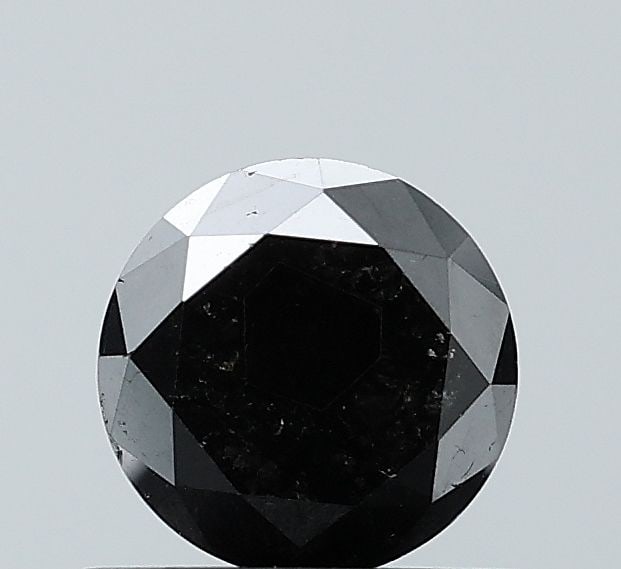 Round 0.88ct Black VVS2 - Loose Natural Diamond: Round 0.88ct Black VVS2 - Loose Natural Diamond Round 0.88ct Black VVS2 - Loose Natural Diamond, certified EX cut, color, clarity, and polish, offering exceptional symmetry and precise measurements.