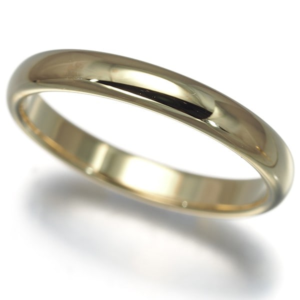 Tiffany&Co. Ring Tiffany Forever Wedding Band 3Mm Us7.25 18K Yg: Tiffany&Co. Ring Tiffany Forever Wedding Band 3Mm Us7.25 18K Yg 18K yellow gold Tiffany Forever Wedding Band, featuring a sleek and modern design with a ring size of US7.25. This beautiful band